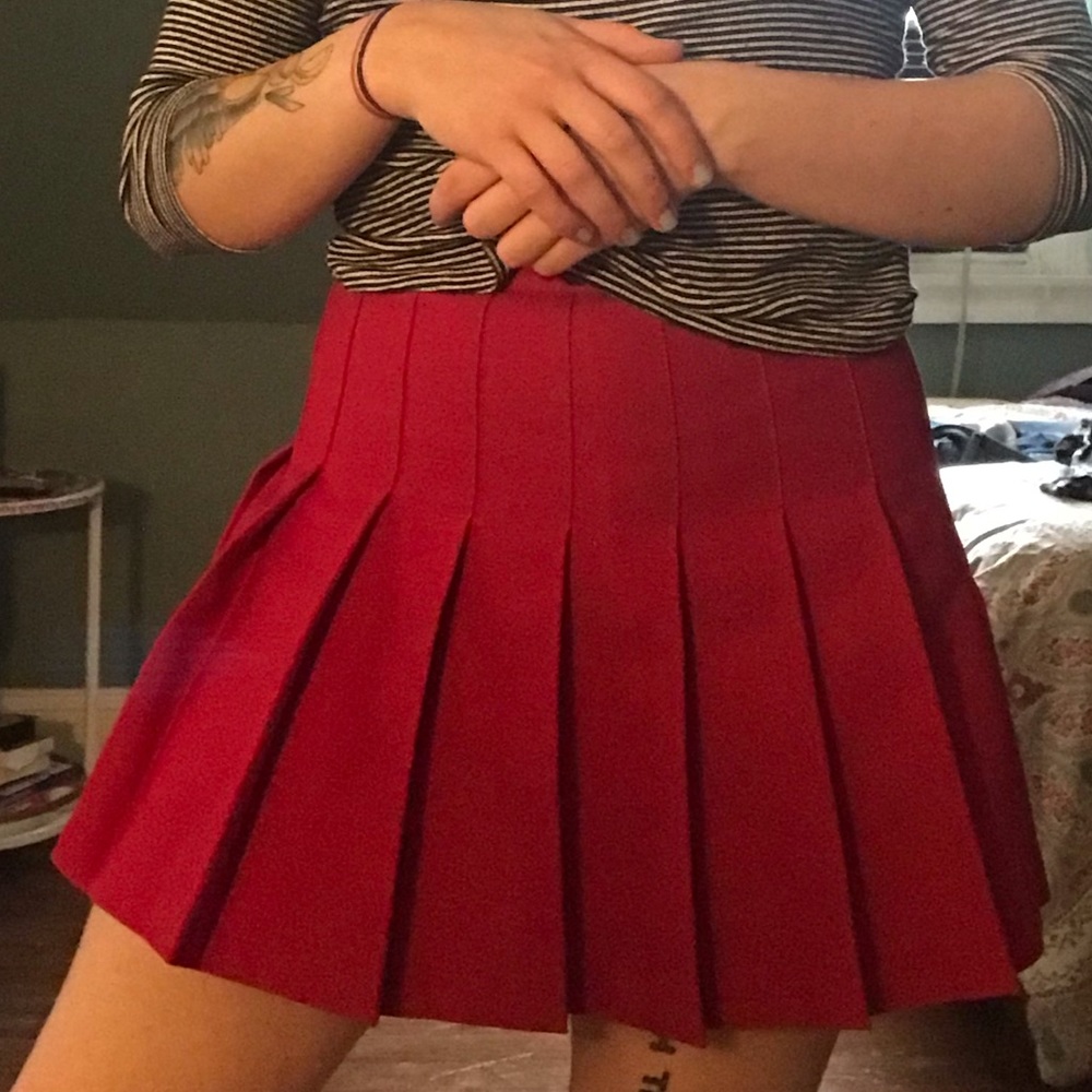 american apparel tennis skirt
